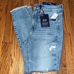 High Rise True Skinny Ankle Gap Jeans
